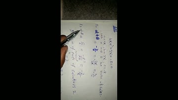 #Find the value of k  sum of squares of roots of equation 4kx^2+3kx-8 is 2 //class 10ex 2.3/easy way