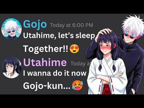 If Utahime Stays in Gojo's House | Jujutsu Kaisen Discord Server