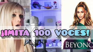 Imitando a Rosalía, Beyoncé, Aitana, Becky G, Jlo... (7 voces)