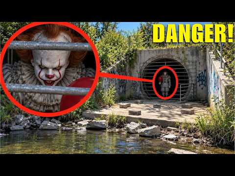 if you see Pennywise the clown outside a tunnel RUN AWAY FAST! (he is bad)