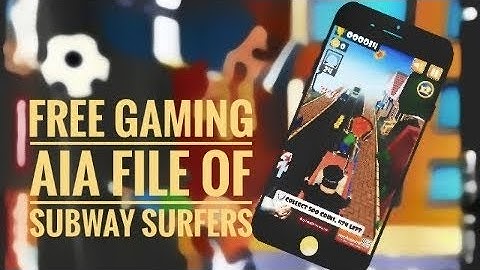 Free🔥 Gameing Aia File oF Subway Surfers For AppyBuilder and Thunkable