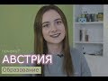 АВСТРИЯ. Образование, поступление, моя история