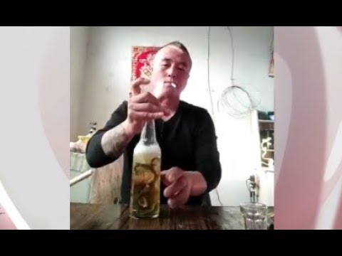 საშინელება - მამაკაცმა ჭიაყელებისგან კოქტეილი დაამზადა და დალია