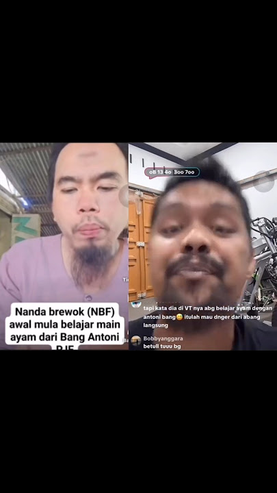 Nanda Brewok berani senggol Antoni Pjf, enaknya di gimanain nih??!
