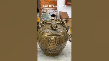 Hủ cóc chiêu tài #đồđồngnguyễnnghi #phongthuy #đồđồngxưa #trendingshorts #đồcổ