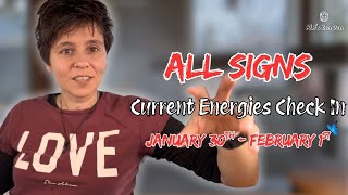 ALL SIGNS ✨ CURRENT ENERGIES CHECK IN,No Clarification (Weekend, JANUARY 30TH - FEBRUARY 1ST)