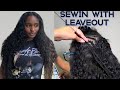 The perfect partial sewin on long hair feat Dhhairboutique