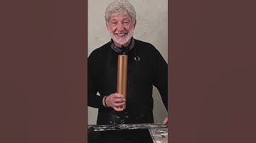 DIY Masterpiece – using Metallic Foil AND Stencilling!