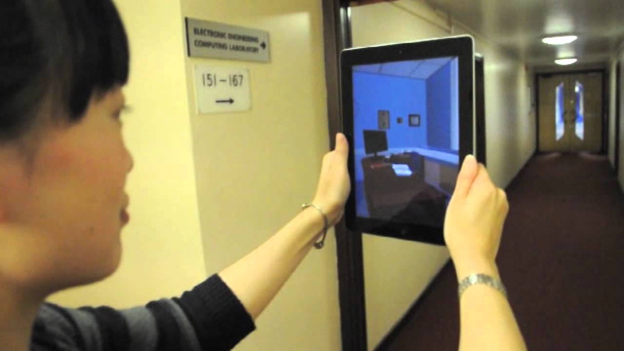 iPad Window to Virtual Worlds: 3D Virtual Room Prototype with Natural ...