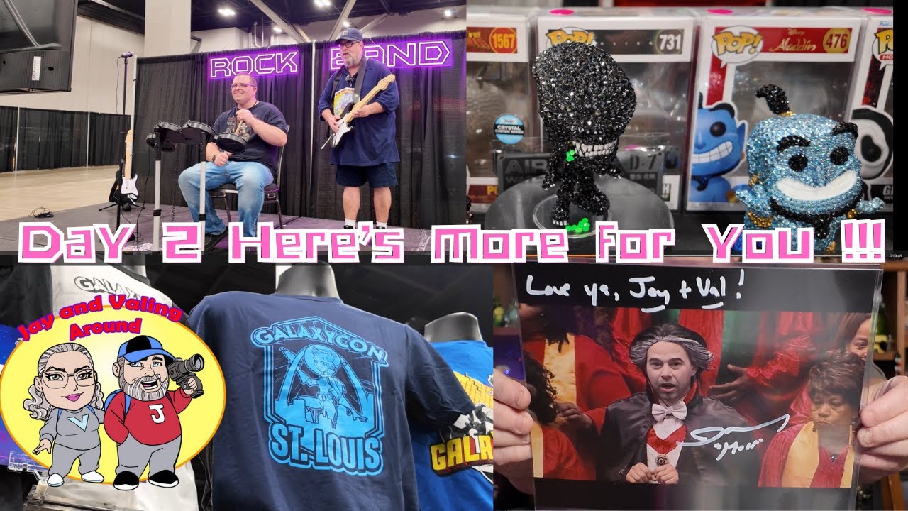 ЕЩЕ БОЛЬШЕ ВЕСЕЛЬЯ И ДОПОЛНИТЕЛЬНЫХ МАТЕРИАЛОВ, КОТОРЫЕ МОЖНО ПРИВЕЗТИ ДОМОЙ ИЗ GALAXY CON В СЕНТ...