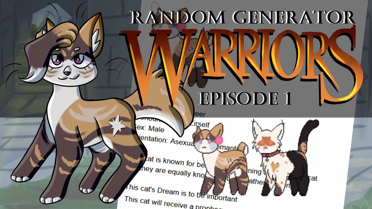 more randomly generated warrior cats! got the idea from _krimmins_