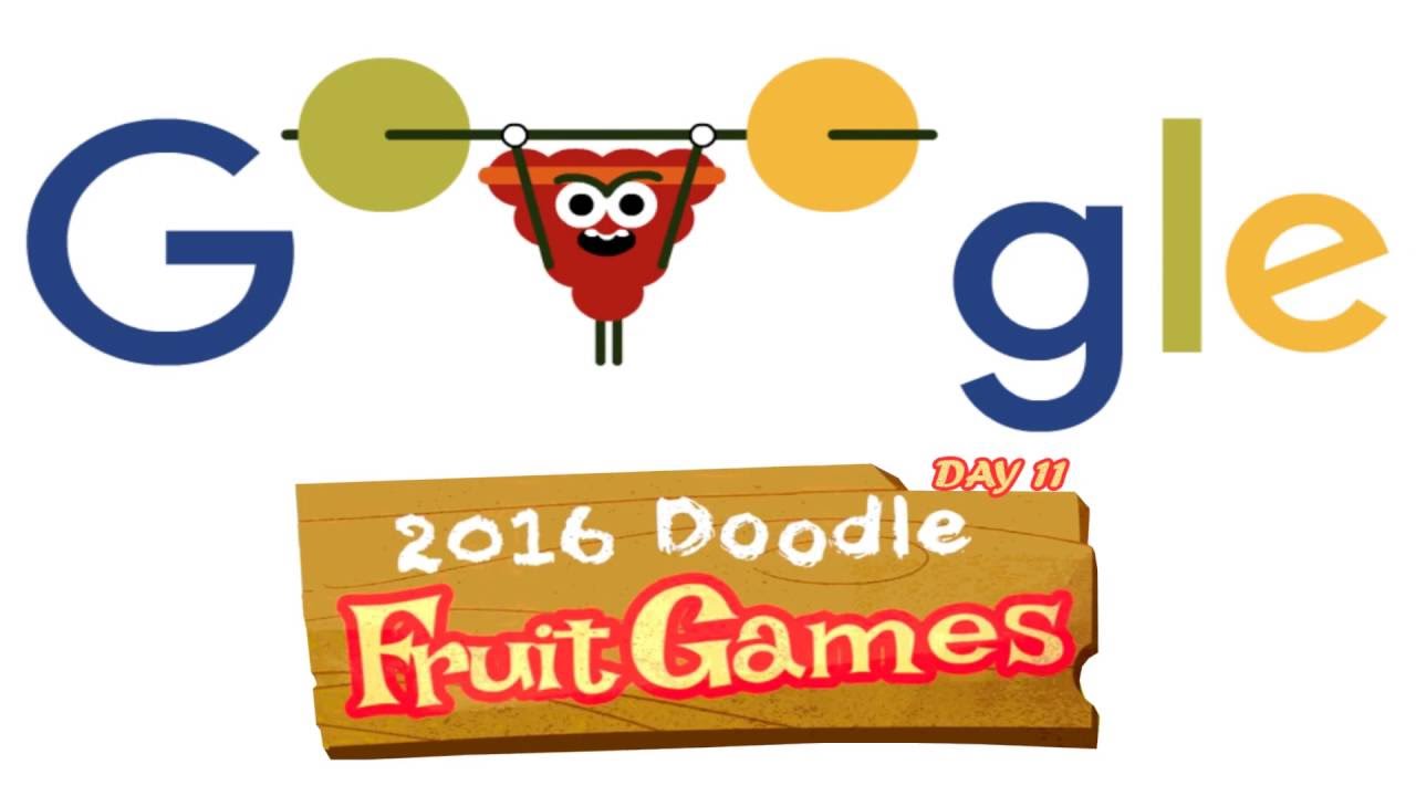 Google celebrates the Olympics with a bunch of cartoon fruit games