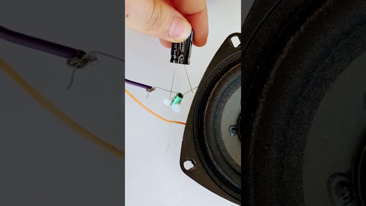 What If We Add 2200uF Capacitor In Series With Speaker 