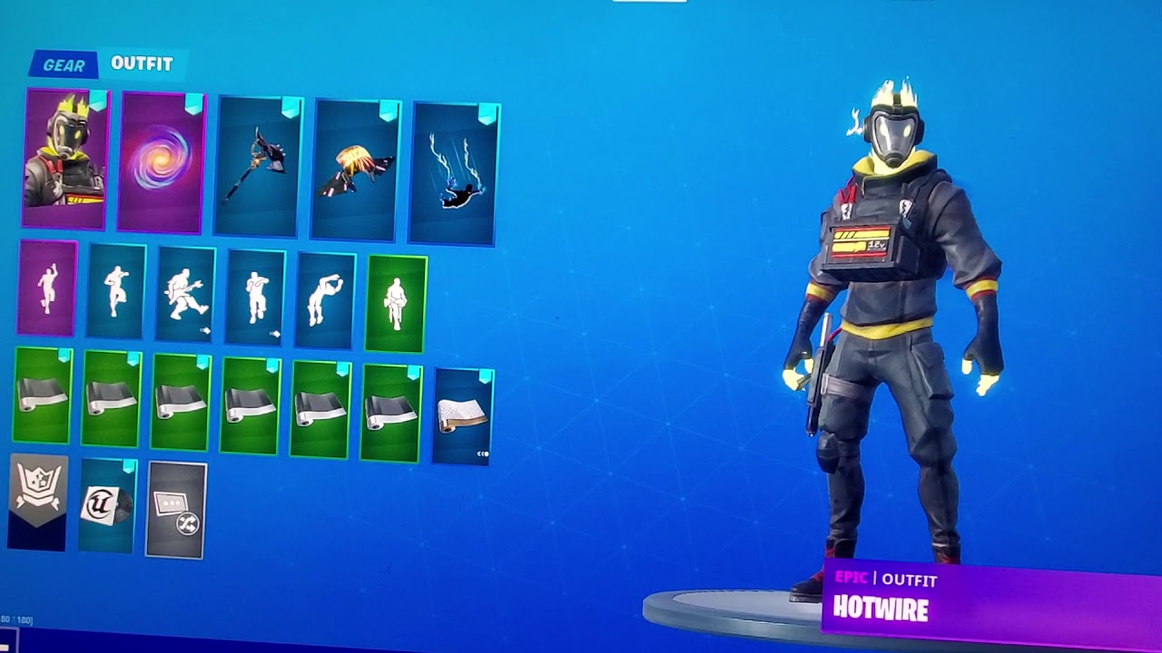 Claiming the HOTWIRE skin