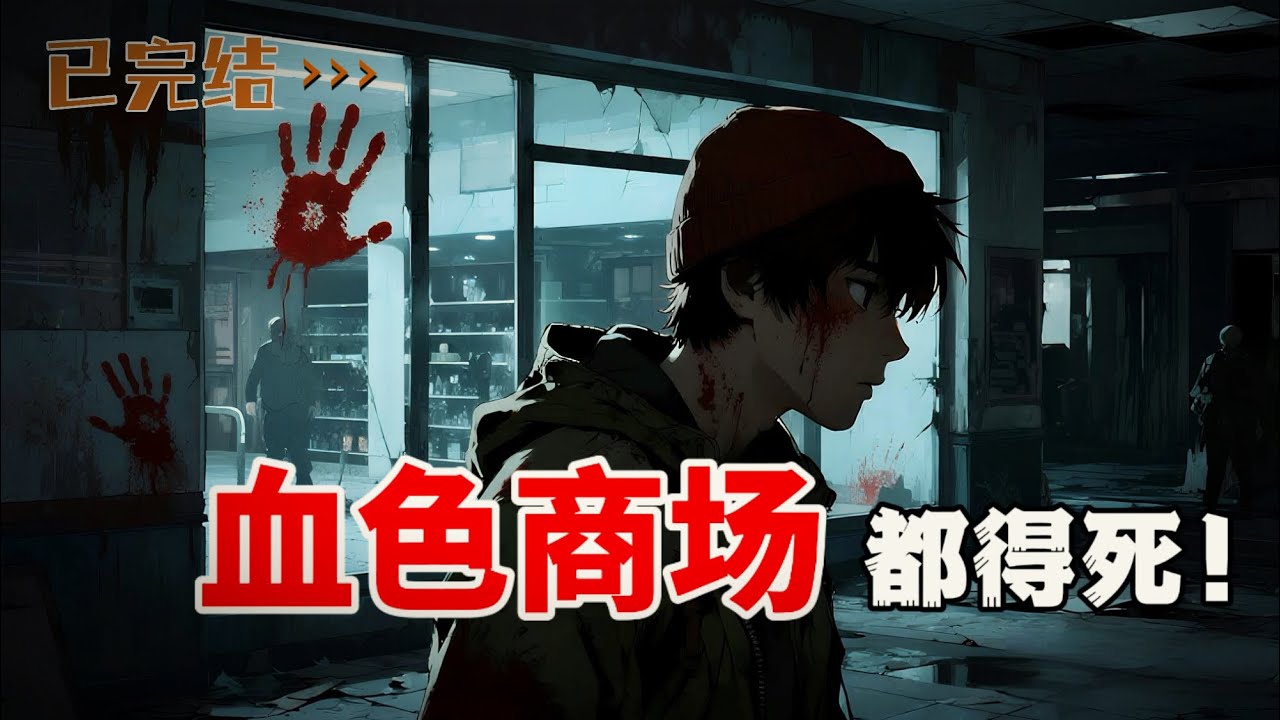 商场内突然想起的诡异规则，三分钟内，未抵达一楼大厅者，死。（血色商场）