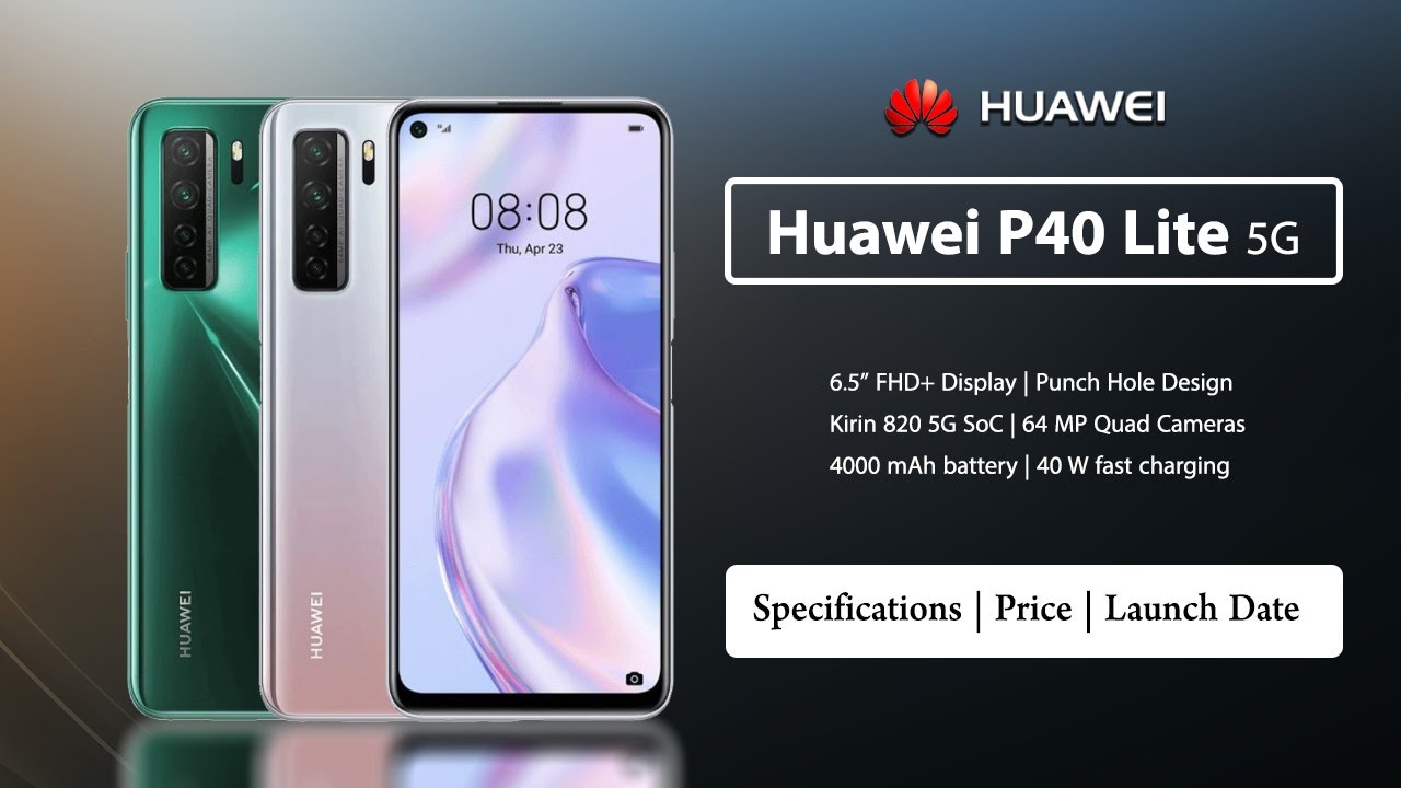 Huawei P40 lite 5G - All Specifications | Price | Launch Date - YouTube