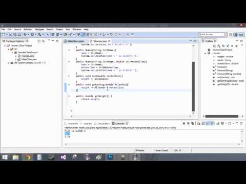 12.3.1 Getters & Setters (Java Code)