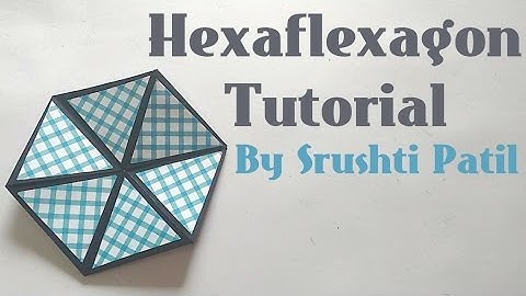 Hexaflexagon/Colour changing Hexagon Tutorial by Srushti Patil