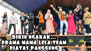Kerenaksi Mama Lela Team Diatas Panggung Bersama Brewog  Bikin Ngakak