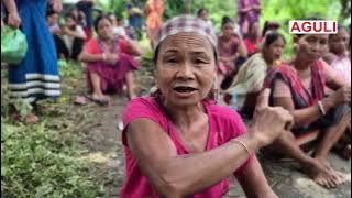 Kwdwk sal romwi - amchani MLA ni thani lama sanlai jao luku rok - Road blo*k khailaikha luku rok