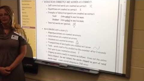 Oral Reading Fluency Part 1