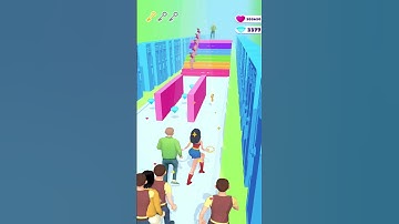 Makeover Run All Levels Android,iOS Gameplay Level #252 #shorts
