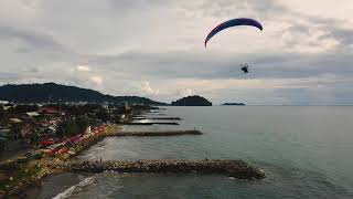 Drone video - Padang City, Sumatera Barat, Indonesia