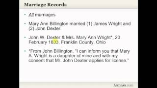 Changing Names and Other Challenges: Finding the Females in Your Family Tree