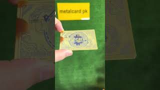 Customized Bitcoin design For Client #metalcardpakistan  #metalcardpk #metalcard