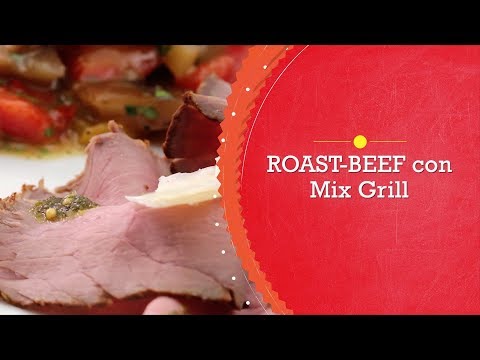 Roast beef con mix grill