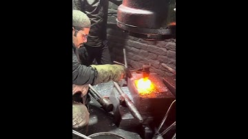 Ship Anchor Chain Mass Forging Process  #manufacturing #pakitsani