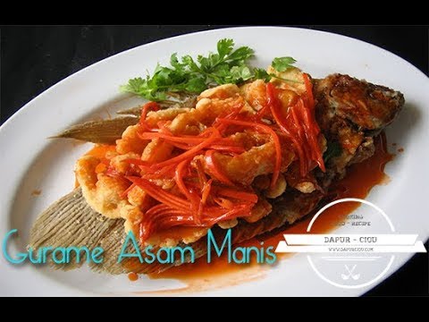 resep-dan-cara-membuat---gurame-asam-manis--