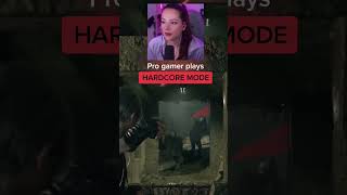 Pro gamer girl plays RE4 hardcore