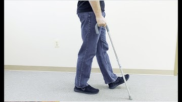 How to Walk with a Cane (Sizing, Training, Use, and Stairs)