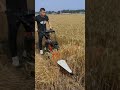 Harvesting wheat, new reaper easily operate and light weight