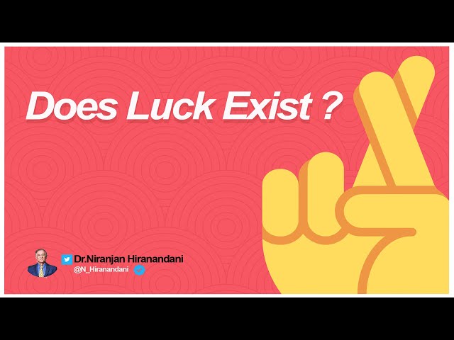 Explainer: does luck exist?