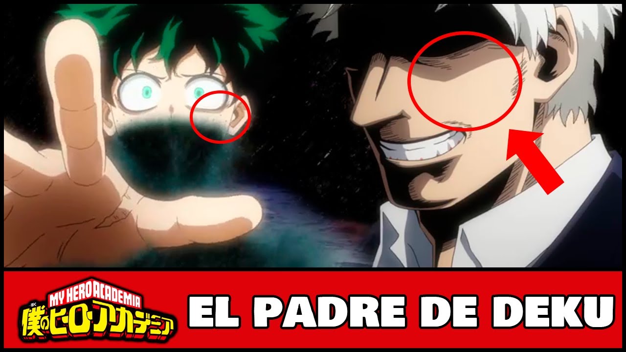 All for one es el padre de izuku