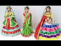 3 South indian bridal dress and Jewellery | Doll Decoration Design 20