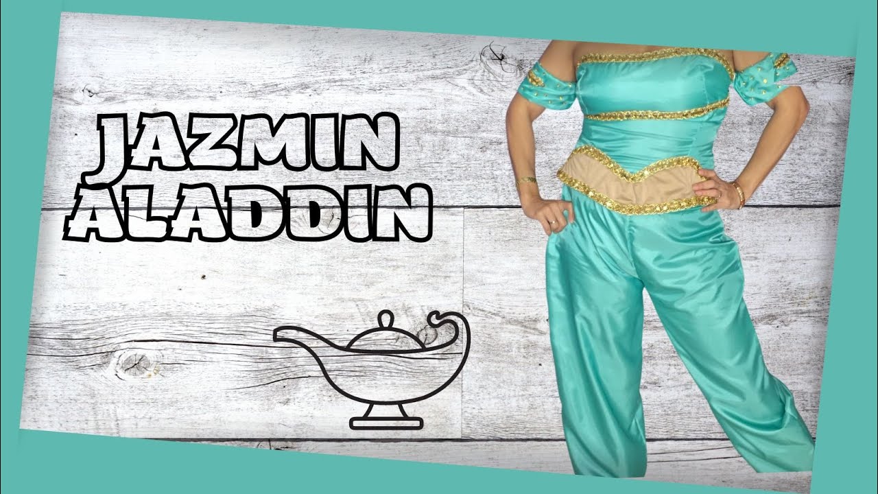 Aladdin Jasmine Princesa Disfraz Disfraz Carnavales Halloween