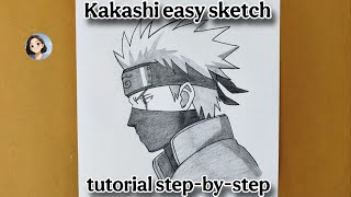 How To Draw Kakashi Step-by-Step | Easy Naruto Drawing | Anime Pencil Sketch For Beginners screenshot 5