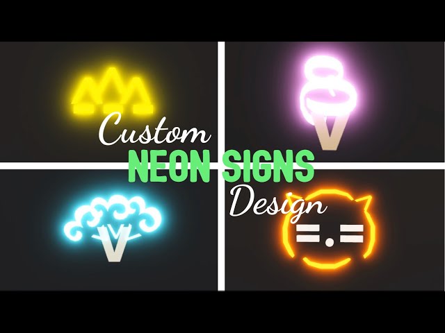 Creating Neon Signs  Documentation - Roblox Creator Hub