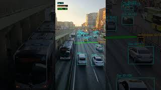🚦INSANE Traffic Counting AI! Cars & Motorcycles Tracked in REAL-TIME! 🚗🏍️ #Shorts #shorts