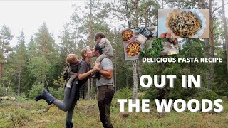Mushroom hunting and cooking my fav pasta (you have to try it!!)