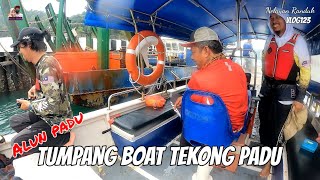 VLOG 123 - TIAP KALI HARI AHAD MESTI RIBUT - TUMPANG BOAT TEKONG PADU