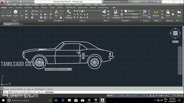 AutoCAD modify Tool Reverse, Copy Nested Object, delete duplicate object, Draw Order-- Tamil