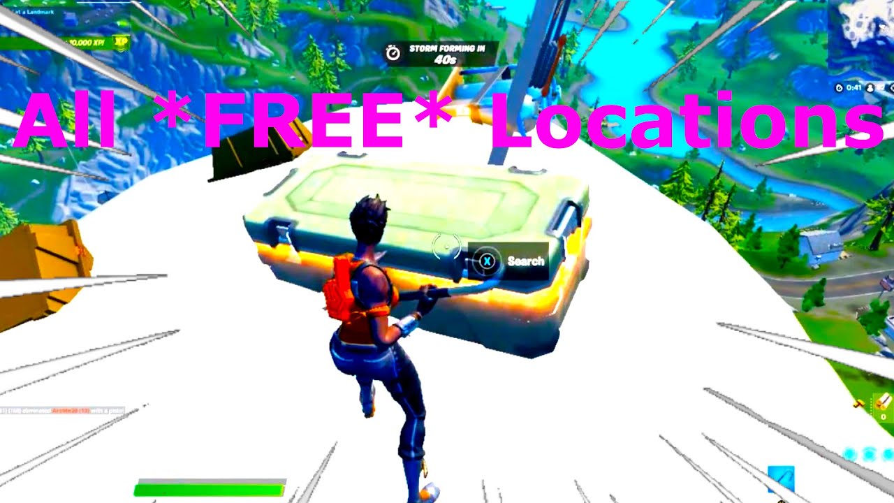 Season 5 ALL *FREE* henchman chest supply cache locations!!! YouTube