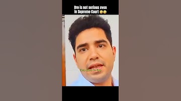 Samay Raina in Supreme Court 🤣🤣 #samayraina