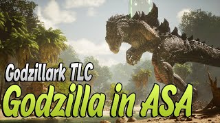 Godzilla in ARK Ascended mit der Mod Godzillark TLC