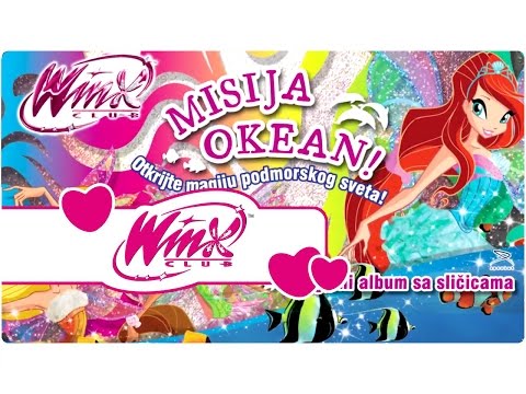 Winx Club Album i Sličice - Misija Okean! TV Reklama