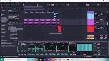 What did I do with the bass (Ableton vocoder is the weirdest thing ever)